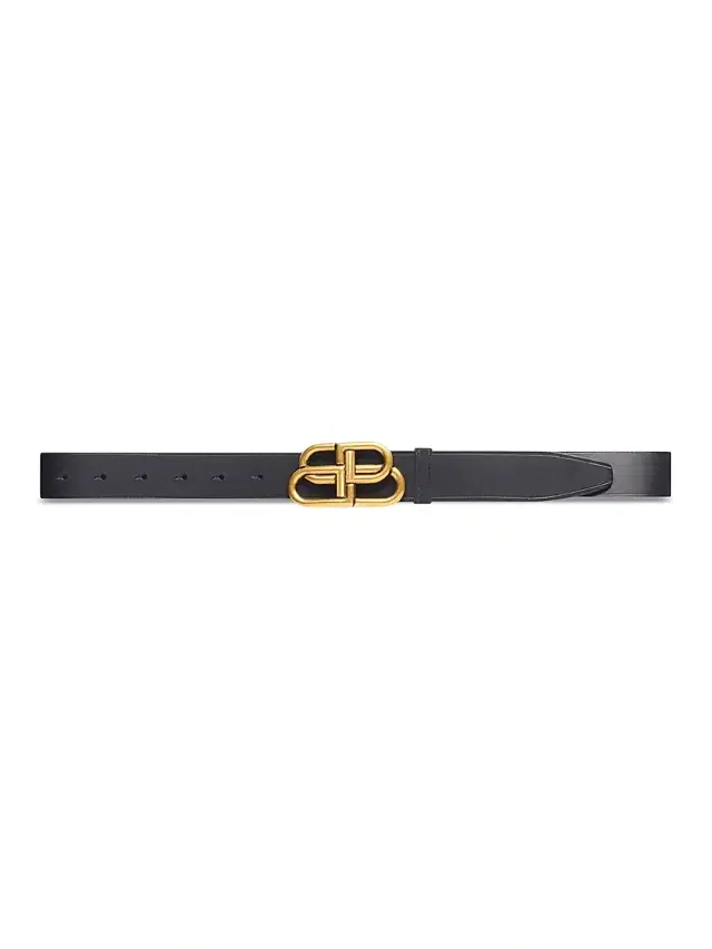 Balenciaga Men's BB Large Belt - Black