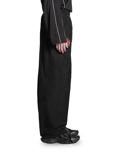 Balenciaga Men's Soccer Tracksuit Pants - Black - Size 36 | Thumbnail 4
