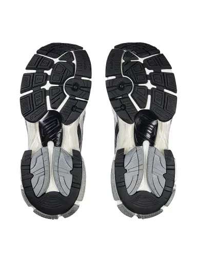 Balenciaga Women's Runner Sneakers - Black White - Size 4 | Thumbnail 7