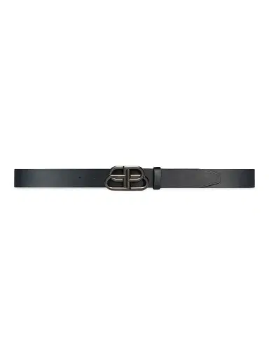 Balenciaga Men's BB Belt - Black - Size 32 | Thumbnail 1 Balenciaga Men's BB Belt - Black - Size 32 | Thumbnail 1