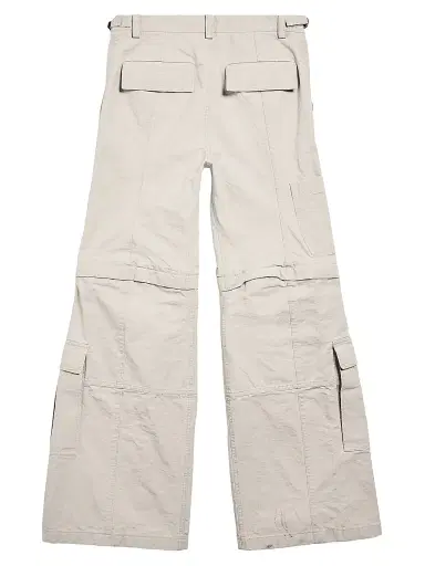 Balenciaga Flared Cargo Pants - Beige | Thumbnail 2