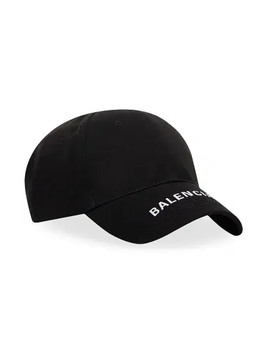 Balenciaga Men's Logo Visor Cap - Black - Size Large | Thumbnail 2 Balenciaga Men's Logo Visor Cap - Black - Size Large | Thumbnail 2