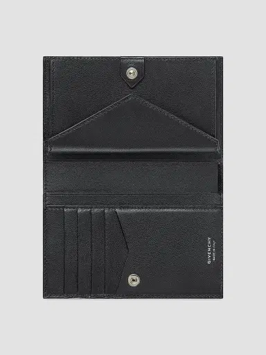 Givenchy Women's Antigona Leather Bifold Wallet - Black | Thumbnail 3