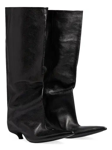 Balenciaga Women's Subway 25MM Boots - Black | Thumbnail 2