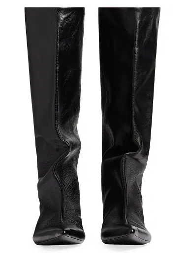 Balenciaga Women's Subway 25MM Boots - Black | Thumbnail 4