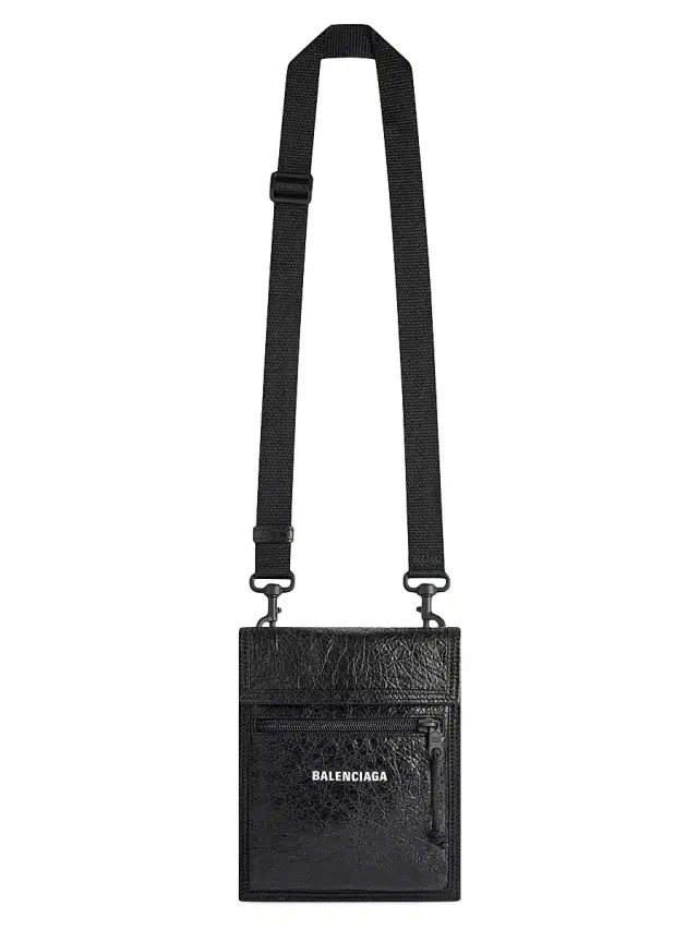 Men's Explorer  Pouch with Strap - Black
