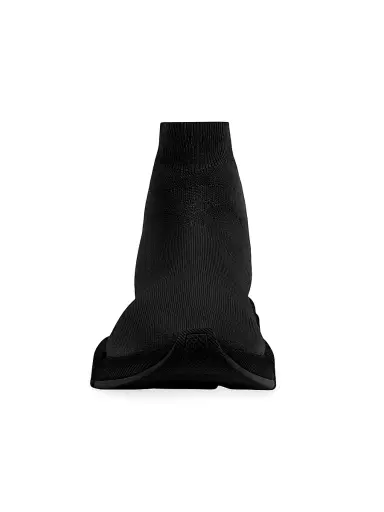 Balenciaga Men's Speed 2.0 Monocolor Recycled Knit Sneakers - Black - Size 15 | Thumbnail 2 Balenciaga Men's Speed 2.0 Monocolor Recycled Knit Sneakers - Black - Size 15 | Thumbnail 2