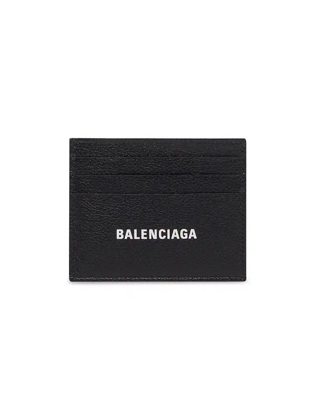 Balenciaga Men's Cash Card Holder With Split - Black White