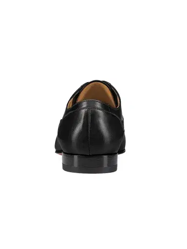 Christian Louboutin Men's Chickito W Leather Derby Shoes - Black | Thumbnail 3
