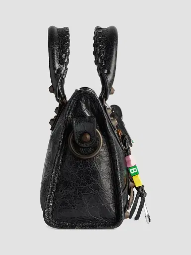 Balenciaga Women's Le City Mini Bag with Charms | Thumbnail 4 Balenciaga Women's Le City Mini Bag with Charms | Thumbnail 4