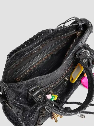 Balenciaga Women's Le City Mini Bag with Charms | Thumbnail 7 Balenciaga Women's Le City Mini Bag with Charms | Thumbnail 7