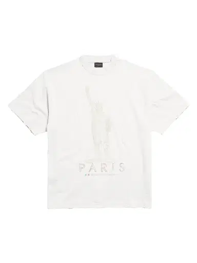 Balenciaga Paris Liberty Medium Fit T-Shirt | Thumbnail 1 Balenciaga Paris Liberty Medium Fit T-Shirt | Thumbnail 1