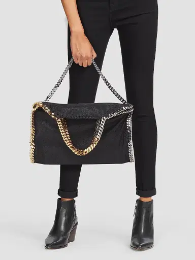 Stella McCartney Women's 3-Chain Falabella Tote | Thumbnail 2 Stella McCartney Women's 3-Chain Falabella Tote | Thumbnail 2