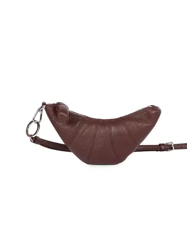 Lemaire Men's Croissant Leather Crossbody | Thumbnail 4 Lemaire Men's Croissant Leather Crossbody | Thumbnail 4