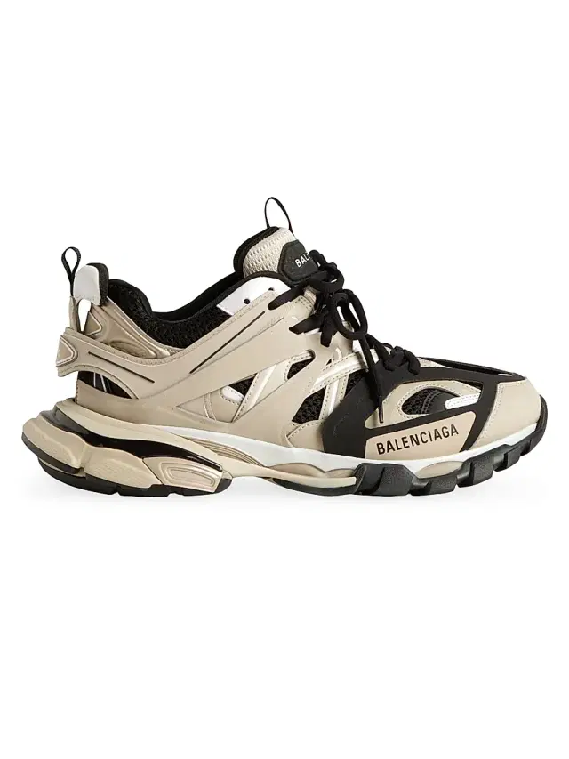 Balenciaga Men's Track Sneakers - Beige