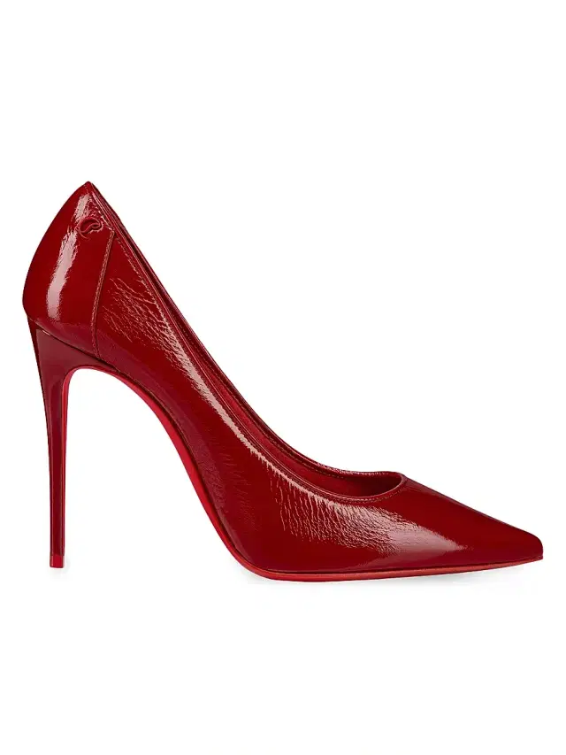 Women's Sporty Kate 0MM Patent Leather Pumps - Loubi