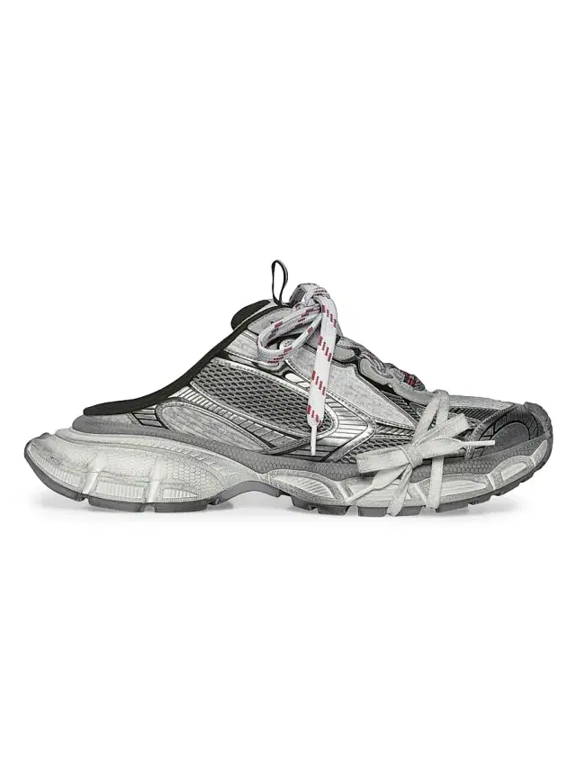 Balenciaga Men's 3XL Mules - Grey