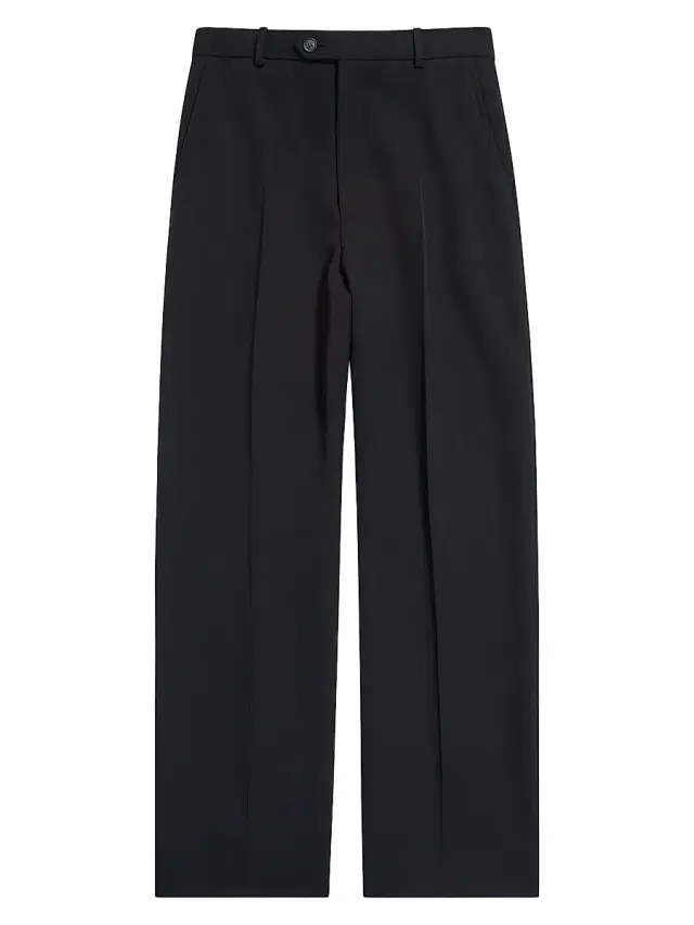 Balenciaga Women's Baggy Tailored Pants - Black