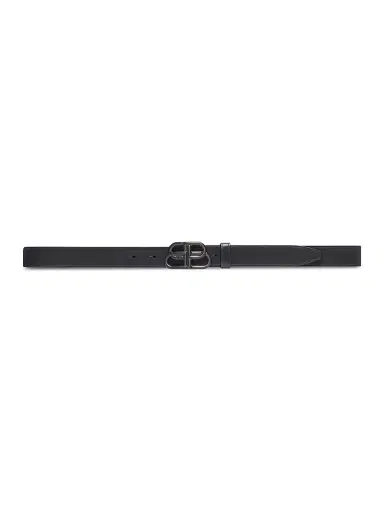 Balenciaga Women's BB Thin Belt - Black - Size 26 | Thumbnail 1