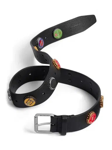 Balenciaga Men's Bottle Caps Belt | Thumbnail 2 Balenciaga Men's Bottle Caps Belt | Thumbnail 2