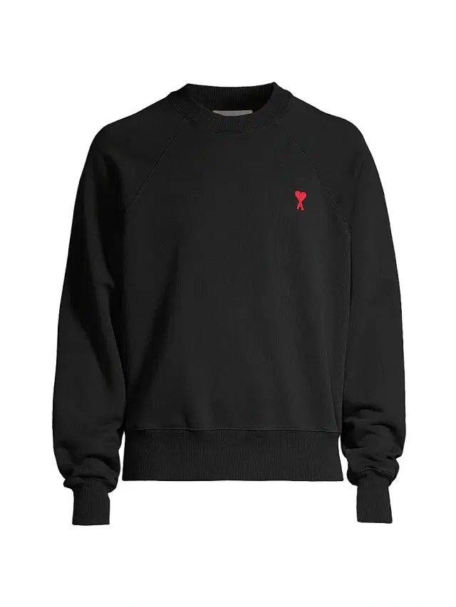 Men's Ami De Coeur Logo Sweatshirt - Noir