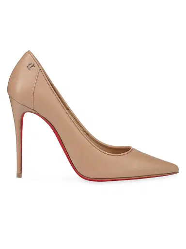 Christian Louboutin Women's Sporty 100MM Kate Pumps - Blush - Size 12 | Thumbnail 1 Christian Louboutin Women's Sporty 100MM Kate Pumps - Blush - Size 12 | Thumbnail 1