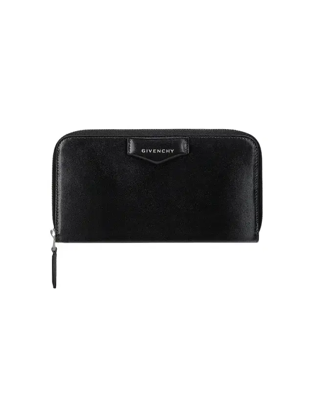 Givenchy Women's Antigona Zipped Wallet in Box Leather - Black