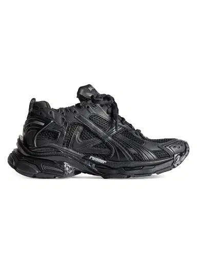 Balenciaga Men's Runner Sneakers - Black - Size 6 | Thumbnail 1