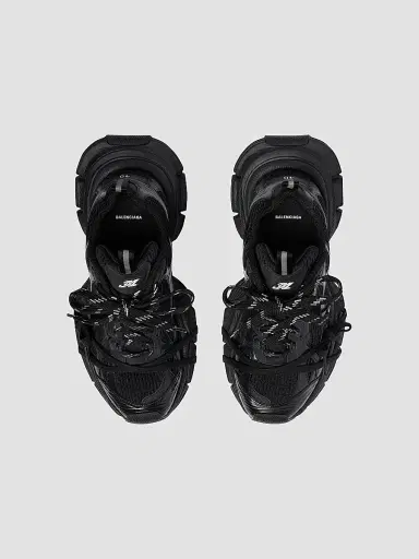 Balenciaga Men's 3XL Sneakers - Black - Size 13 | Thumbnail 5