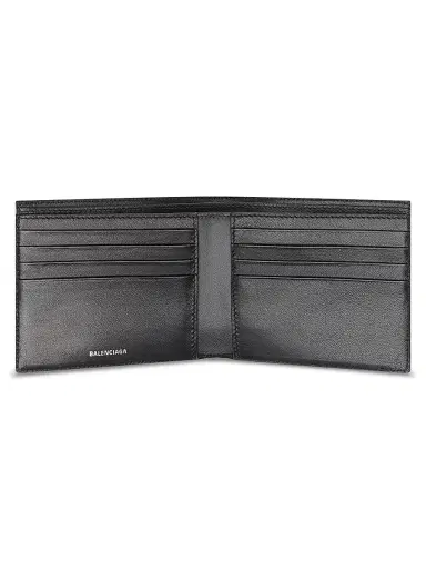 Balenciaga Men's Embossed Monogram Square Folded Wallet in Box | Thumbnail 2