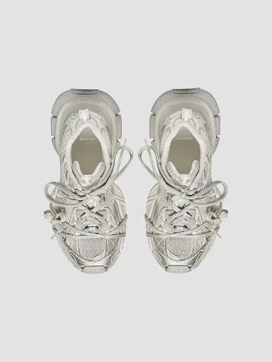 Balenciaga Men's 3XL Sneakers - Off White - Size 14 | Thumbnail 5 Balenciaga Men's 3XL Sneakers - Off White - Size 14 | Thumbnail 5