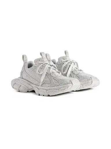 Balenciaga Men's 3XL Sneakers With Rhinestones - Crystal | Thumbnail 2 Balenciaga Men's 3XL Sneakers With Rhinestones - Crystal | Thumbnail 2
