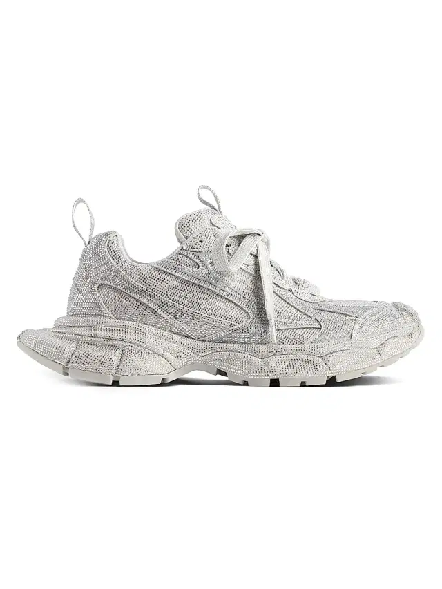 Balenciaga Men's 3XL Sneakers With Rhinestones - Crystal