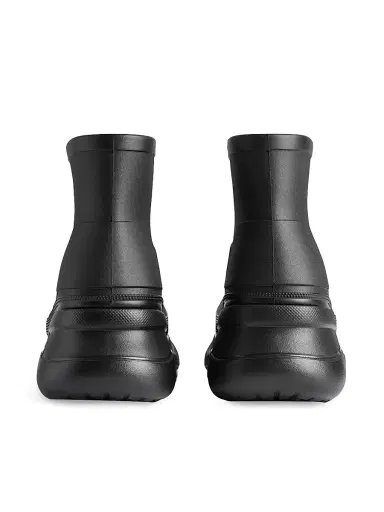 Balenciaga Women's Crocs Booties - Black | Thumbnail 3