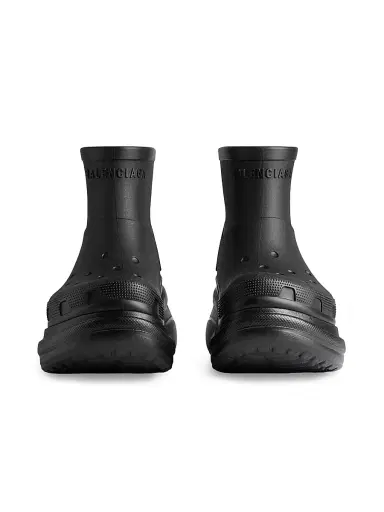 Balenciaga Women's Crocs Booties - Black | Thumbnail 4