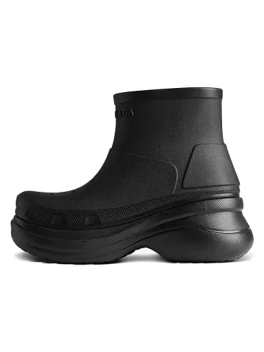 Balenciaga Women's Crocs Booties - Black | Thumbnail 6