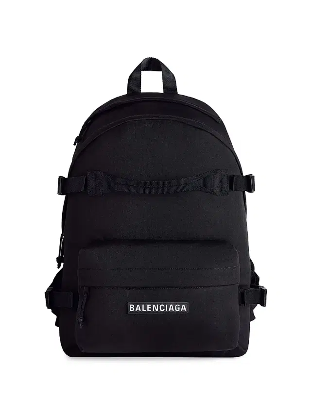 Balenciaga Men's Skiwear Ski Backpack - Black