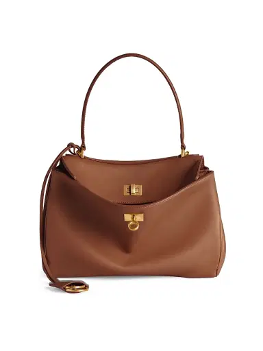 Balenciaga Women's Rodeo Small Top Handle Bag - New Tan | Thumbnail 1