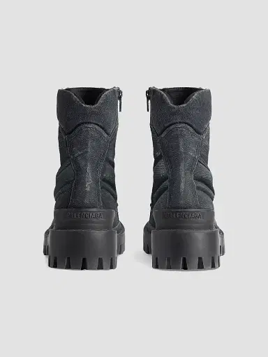 Balenciaga Men's Combat Strike 20MM Boots - Black - Size 13 | Thumbnail 5