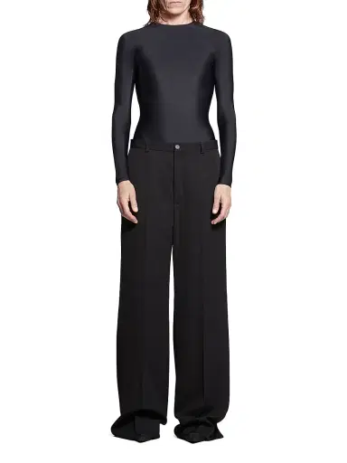 Balenciaga Men's Regular Fit Tailored Pants - Black - Size XXS | Thumbnail 3 Balenciaga Men's Regular Fit Tailored Pants - Black - Size XXS | Thumbnail 3