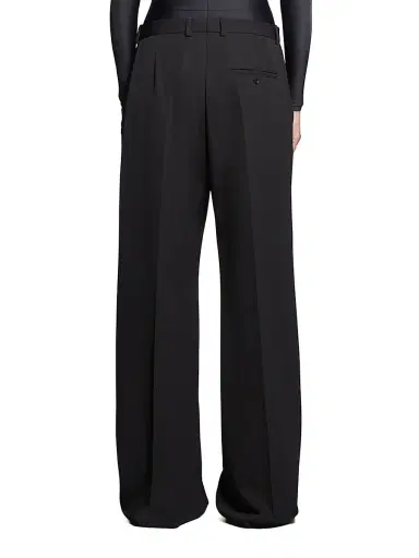 Balenciaga Men's Regular Fit Tailored Pants - Black - Size XXS | Thumbnail 4 Balenciaga Men's Regular Fit Tailored Pants - Black - Size XXS | Thumbnail 4