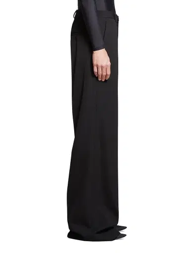 Balenciaga Men's Regular Fit Tailored Pants - Black - Size XXS | Thumbnail 5 Balenciaga Men's Regular Fit Tailored Pants - Black - Size XXS | Thumbnail 5