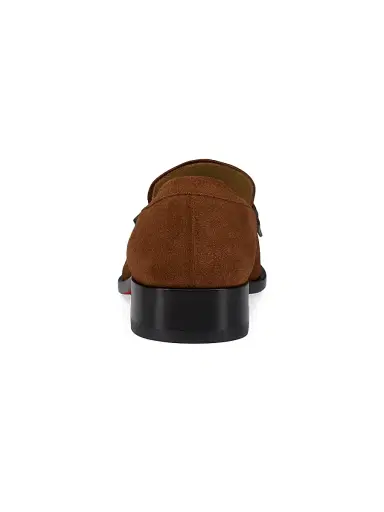 Christian Louboutin Men's Chambelimoc Suede Loafers - Cuir | Thumbnail 3 Christian Louboutin Men's Chambelimoc Suede Loafers - Cuir | Thumbnail 3