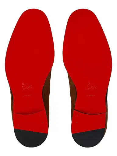 Christian Louboutin Men's Chambelimoc Suede Loafers - Cuir | Thumbnail 5 Christian Louboutin Men's Chambelimoc Suede Loafers - Cuir | Thumbnail 5