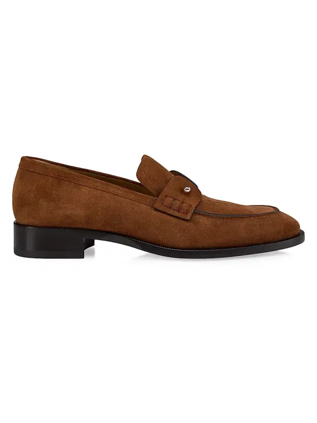 Men's Chambelimoc Suede Loafers - Cuir