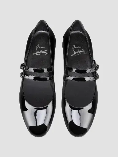 Christian Louboutin Women's Sweet Jane Ballerina Flats - Black | Thumbnail 4