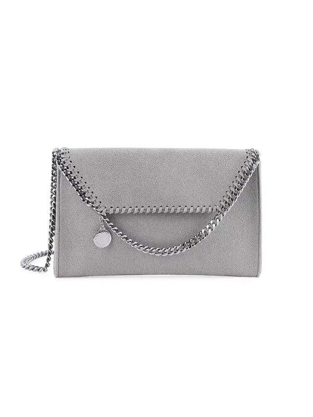 Stella McCartney Women's Mini Falabella Crossbody Bag - Light Grey