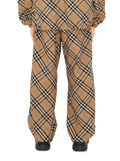 Burberry Men's Heritage Check Track Pants - Sand Check - Size XXL | Thumbnail 5 Burberry Men's Heritage Check Track Pants - Sand Check - Size XXL | Thumbnail 5