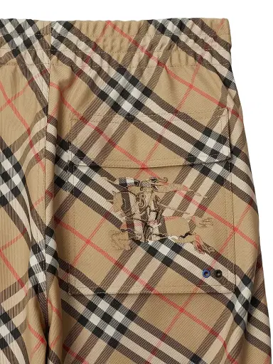 Burberry Men's Heritage Check Track Pants - Sand Check - Size XXL | Thumbnail 6 Burberry Men's Heritage Check Track Pants - Sand Check - Size XXL | Thumbnail 6