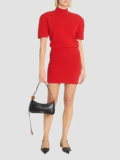 Jacquemus Women's Le Bisou Perle Shoulder Bag | Thumbnail 2 Jacquemus Women's Le Bisou Perle Shoulder Bag | Thumbnail 2